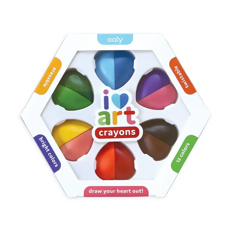 Art-Inspired Crayon Collection For Young Artists 1