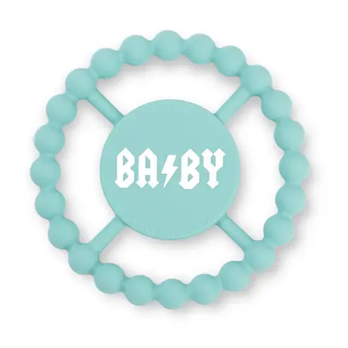 Baby-Safe Silicone Teething Ring For Infants 1