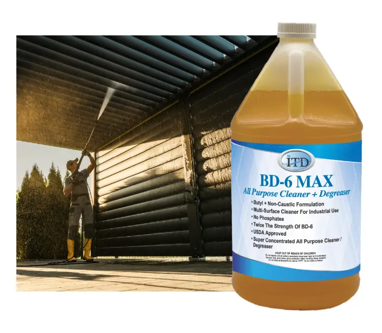 Bd-6 Max All-Purpose Cleaner & Degreaser – Industrial Strength (1 Gal) 1