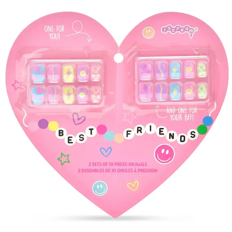 Best Friends Themed Press-On Nail Kit 1