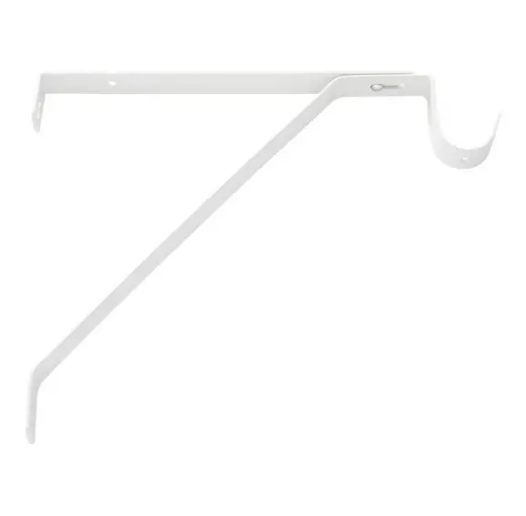 Bhp Heavy-Duty Adjustable Closet Rod Bracket – Shelf-Support Design 1
