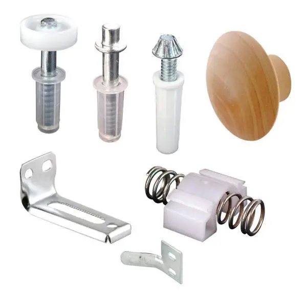 Bi-Fold Door Repair Kit For 7/8-Inch Track – Includes Pivots & Guides 1