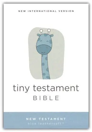 Blue Miniature New Testament For Little Readers 1