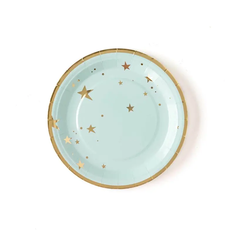 Blue Star-Themed Serving Plate 1