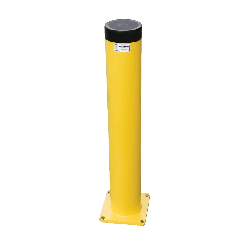 Bluff Yellow Steel Bollard Post – High-Visibility Safety Barrier 1