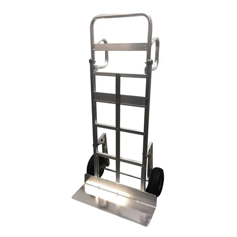 B&P Liberator Xt Extra-Wide Hand Truck With Squared Loop And Vertical Grip Handles 1