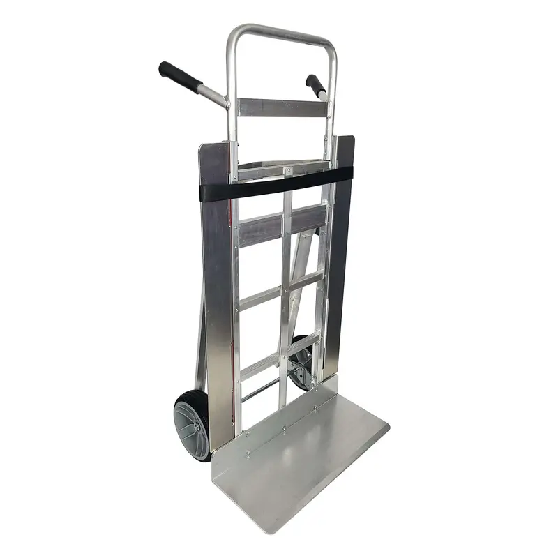B&P Liberator Xt Heavy-Duty Hand Truck: 12-Inch Nose Plate, Wing Supports & Stair Climbers 1
