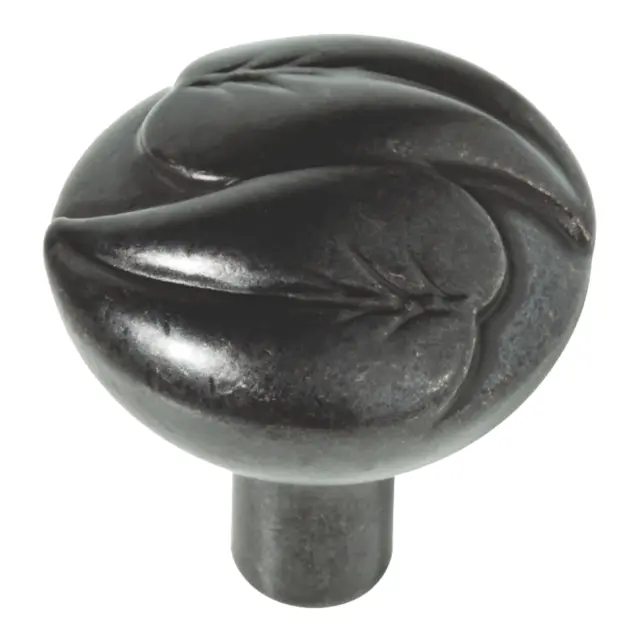 Brainerd Edera Round Cabinet Knob – Soft Iron Finish (1-1/4", Model P24078W-Si-C) 1