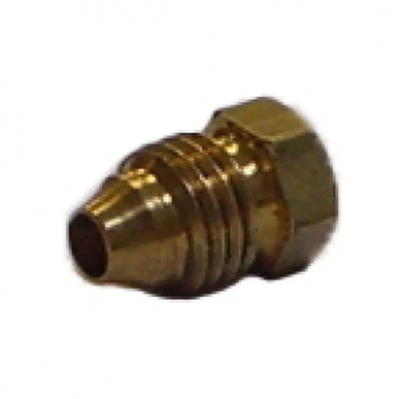 Brass Compression Nut For Fluid Fitting Connections 1