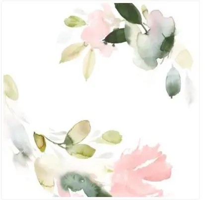 Breezy Blossoms Ceramic Dinner Plate 1