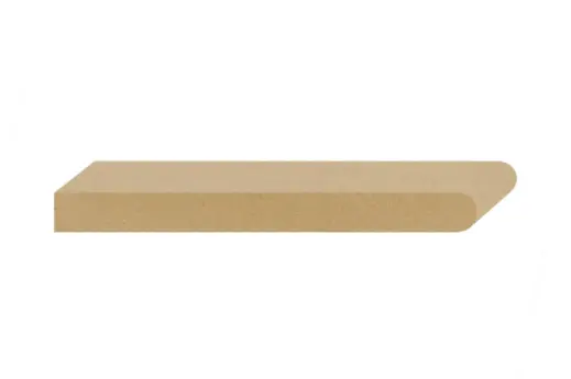 Bullnose Particleboard Shelf – 3/4-Inch Thick X 15.25-Inch Deep X 12-Foot Length 1