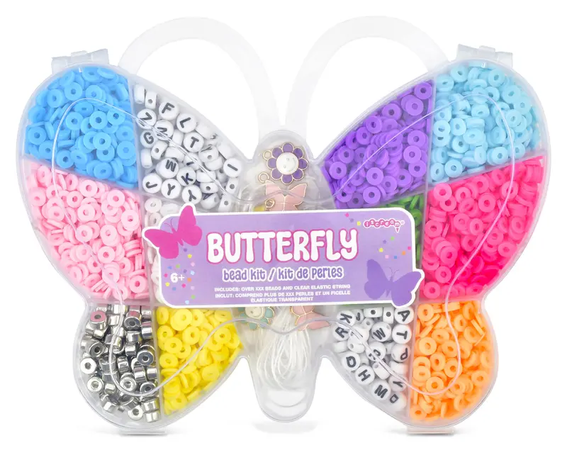 Butterfly-Themed Bead Craft Kit For Children 1