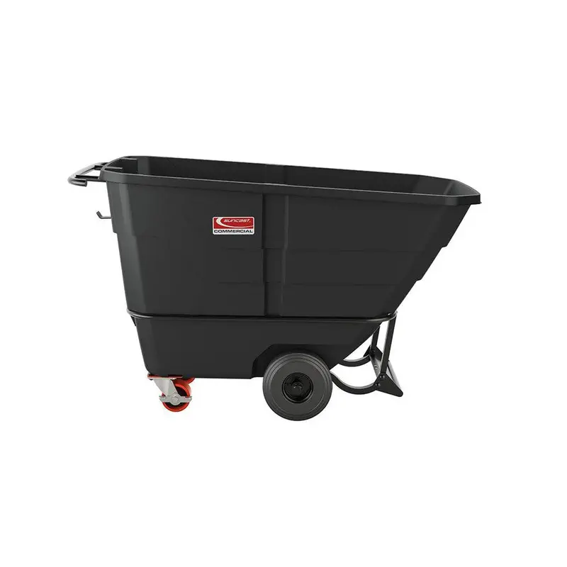 ½-Cubic-Yard Heavy-Duty Black Tilt Truck 1
