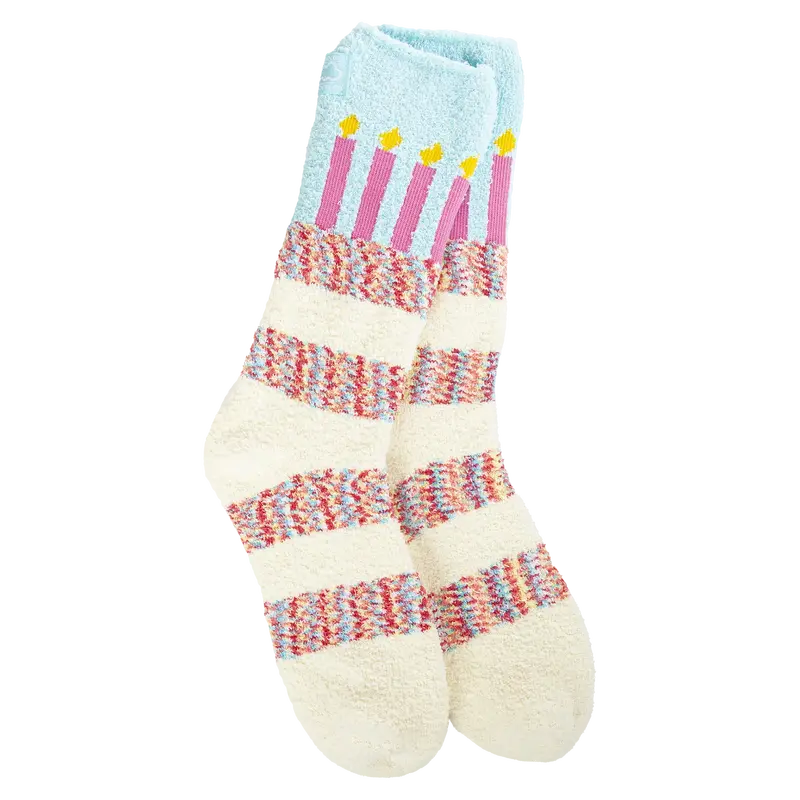 Cakewalk Patterned Cozy Socks 1