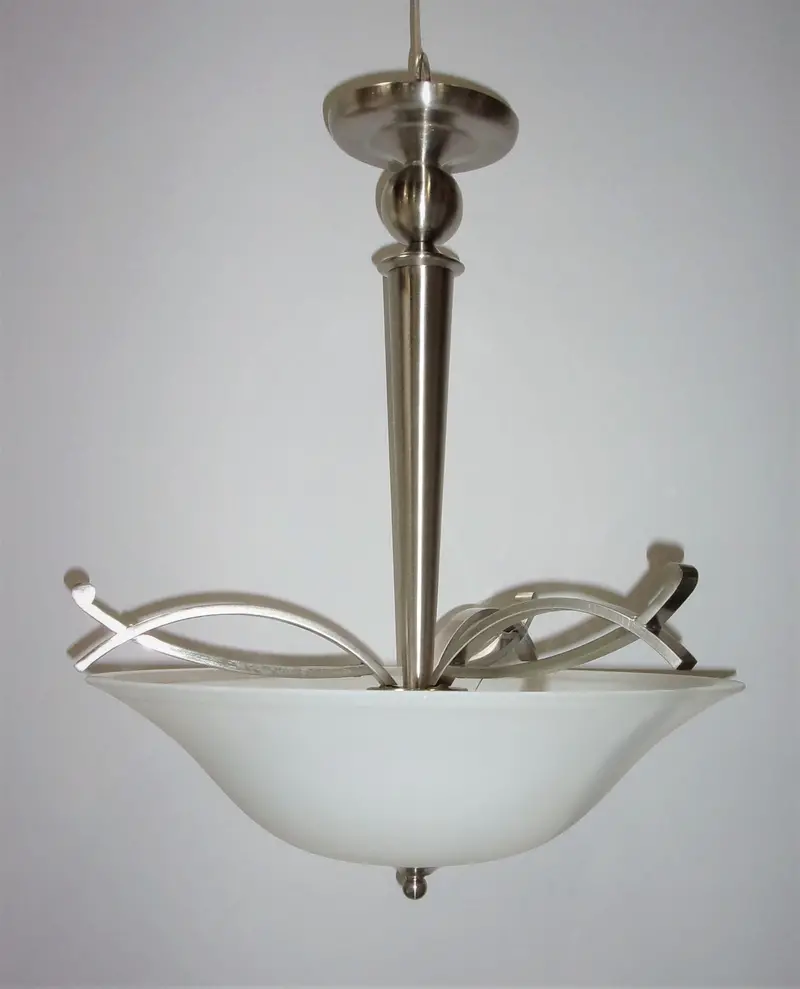 Canarm Glendale Chandelier – Brushed Nickel Finish, 4-Light Design (Model Ch465A03Bn18) 1
