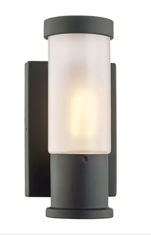 Carbyn Modern Wall Sconce – Single-Light, 4.73-Inch Wide, Matte Black Finish 1