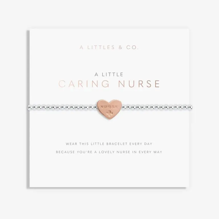 'Caring Nurse' Engraved Bracelet – Appreciation Gift For Healthcare Professionals 1