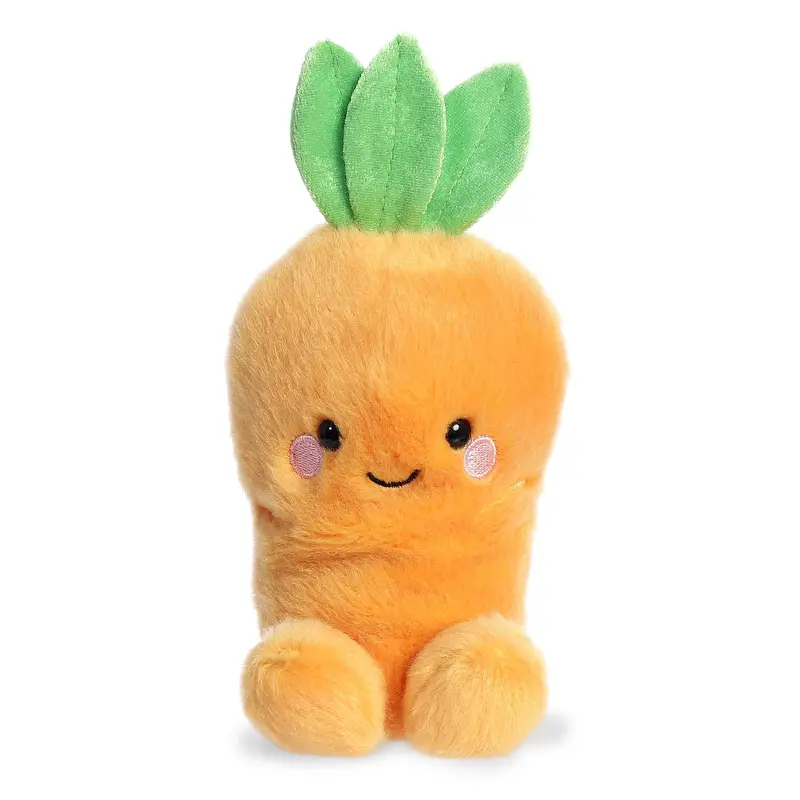 Cheerful Carrot-Themed Palm Pal Toy 1