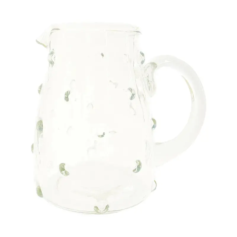 Classic Hobnail Glass Creamer Jug 1