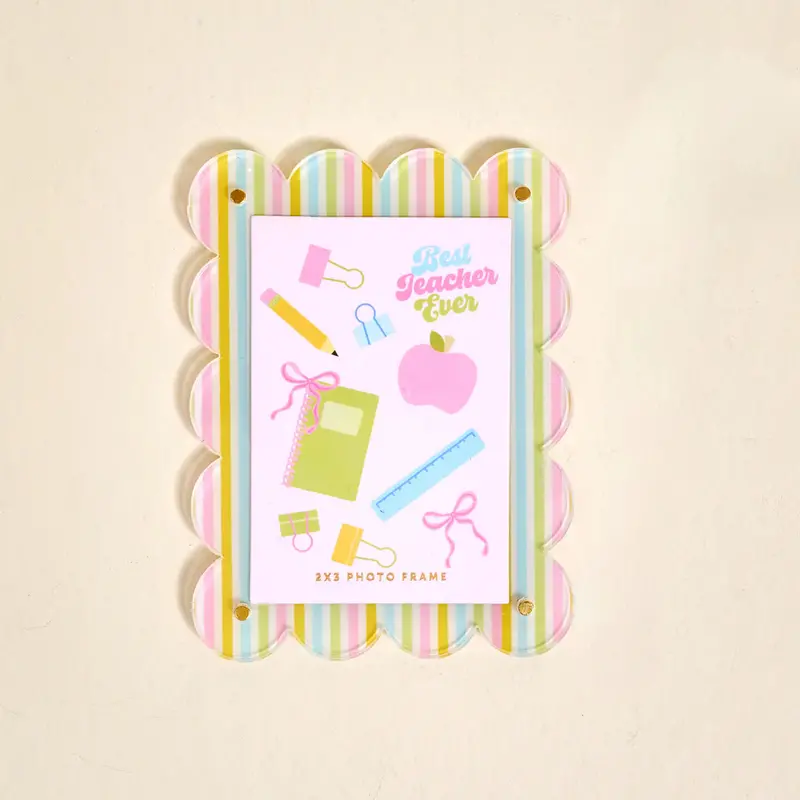 Colorful 'Color Me Happy' Mini Frame Magnet 1