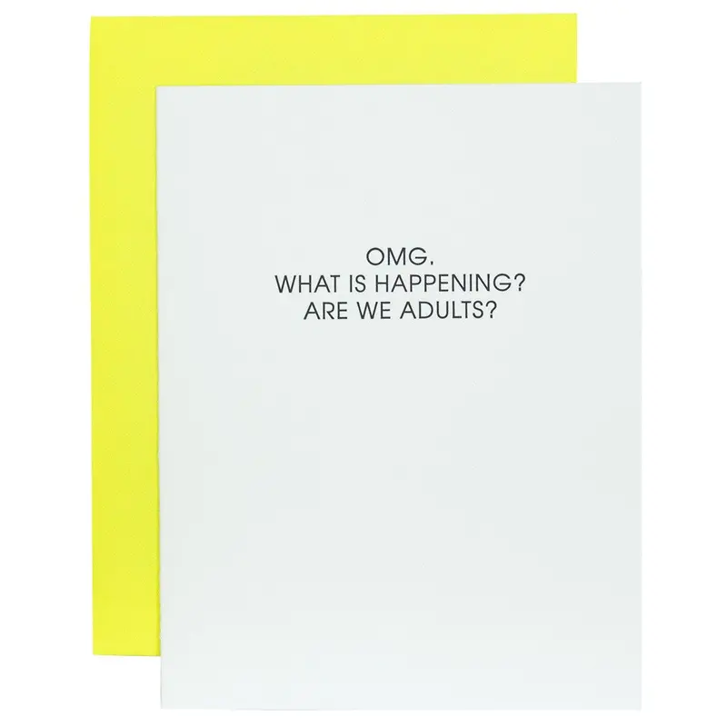 Coming-Of-Age Reality Check Card 1