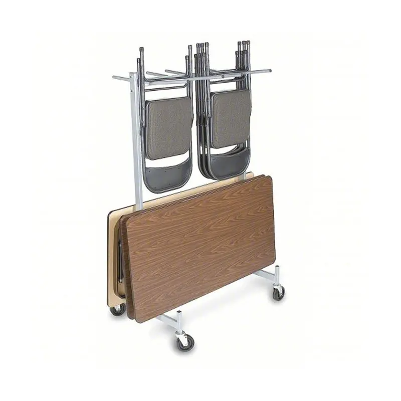 Compact Folding Chair And Table Storage Truck For Lifetime Chairs 1