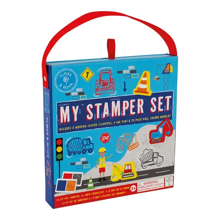 Construction-Themed Stamp Set For Kids’ Creative Play 1