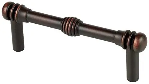 Continental Rl061060 Laurel Bar Cabinet Pull – 3-3/4" (96 Mm) Satin Copper Finish 1
