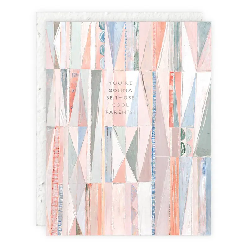Cool Parents Greeting Card With Plantable Seed Envelope 1