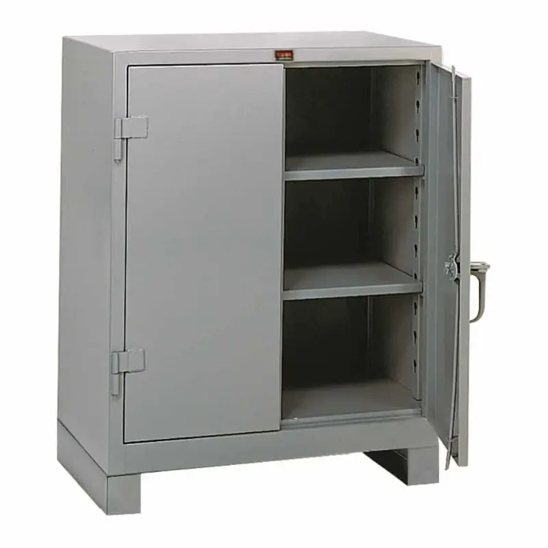 Counter-Height All-Welded Steel Storage Cabinet – 36"W × 21"D × 46"H 1