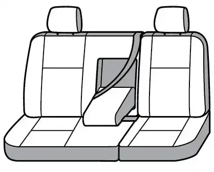 Covercraft Seatsaver Rear Bench Cover – Custom Fit For Nissan Titan Xd 1