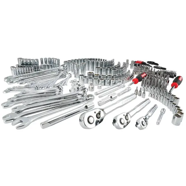 Craftsman 308-Piece Sae & Metric Chrome Mechanics Tool Set (1/4" And 3/8" Drive) 1