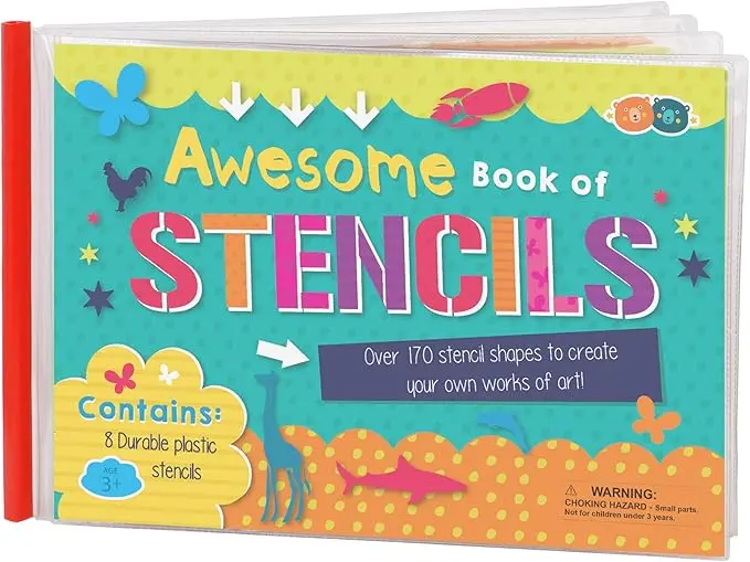 Creative Stencil Art Workbook 1