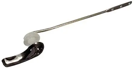 Danco 41038 Universal Toilet Tank Lever – 8-Inch Adjustable Chrome Handle 1