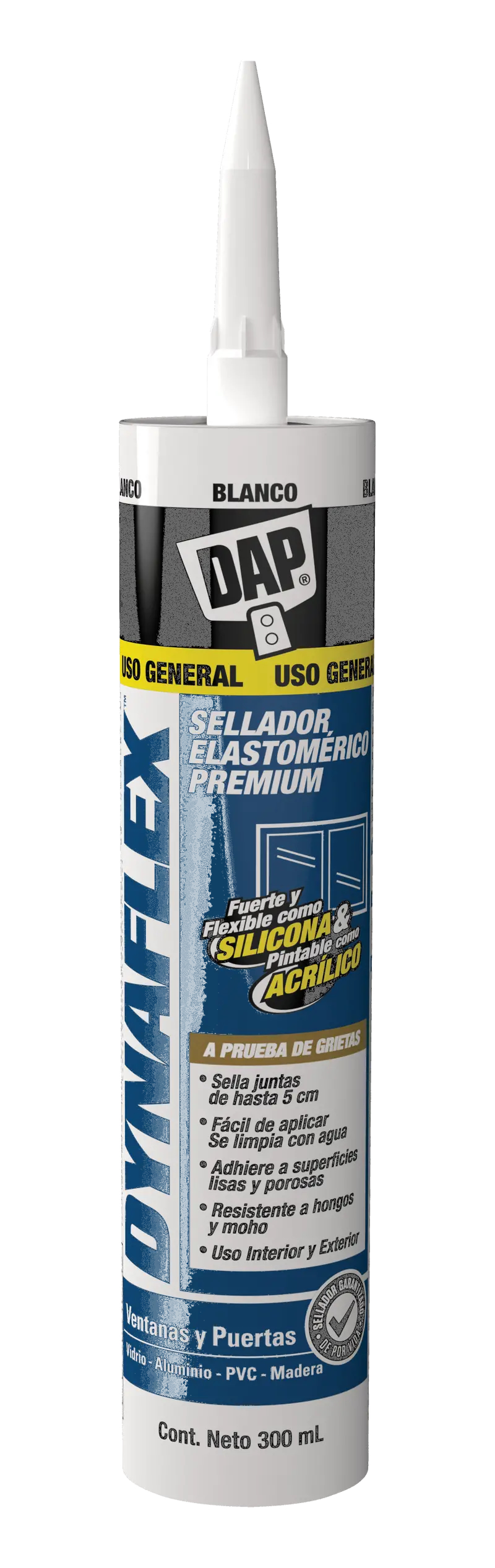 Dap Dynaflex Premium Elastomeric Sealant – Paintable And Flexible 1