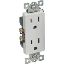 Decora-Style Duplex Receptacle – Sleek Design (Model 62025) 1