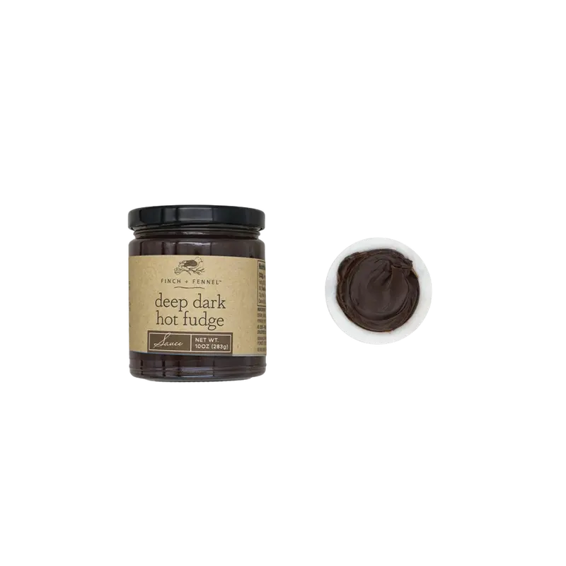 Deep Dark Hot Fudge Sauce – Intense Cocoa & Slow-Simmered Depth 1
