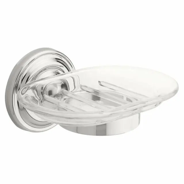 Delta Greenwich Soap Dish – Chrome-Finished Bathroom Accessory 1