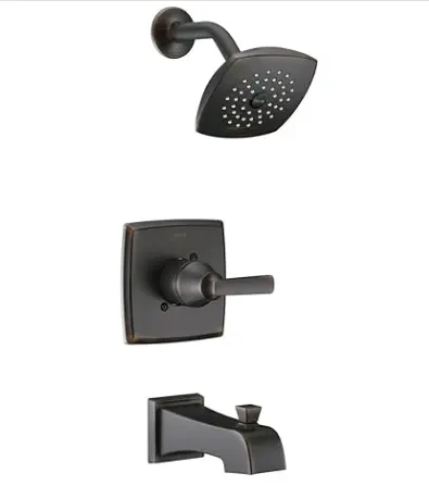 Delta Recertified T14464-Rb-R Ashlyn Shower Trim Set In Venetian Bronze (Valve Not Included) 1