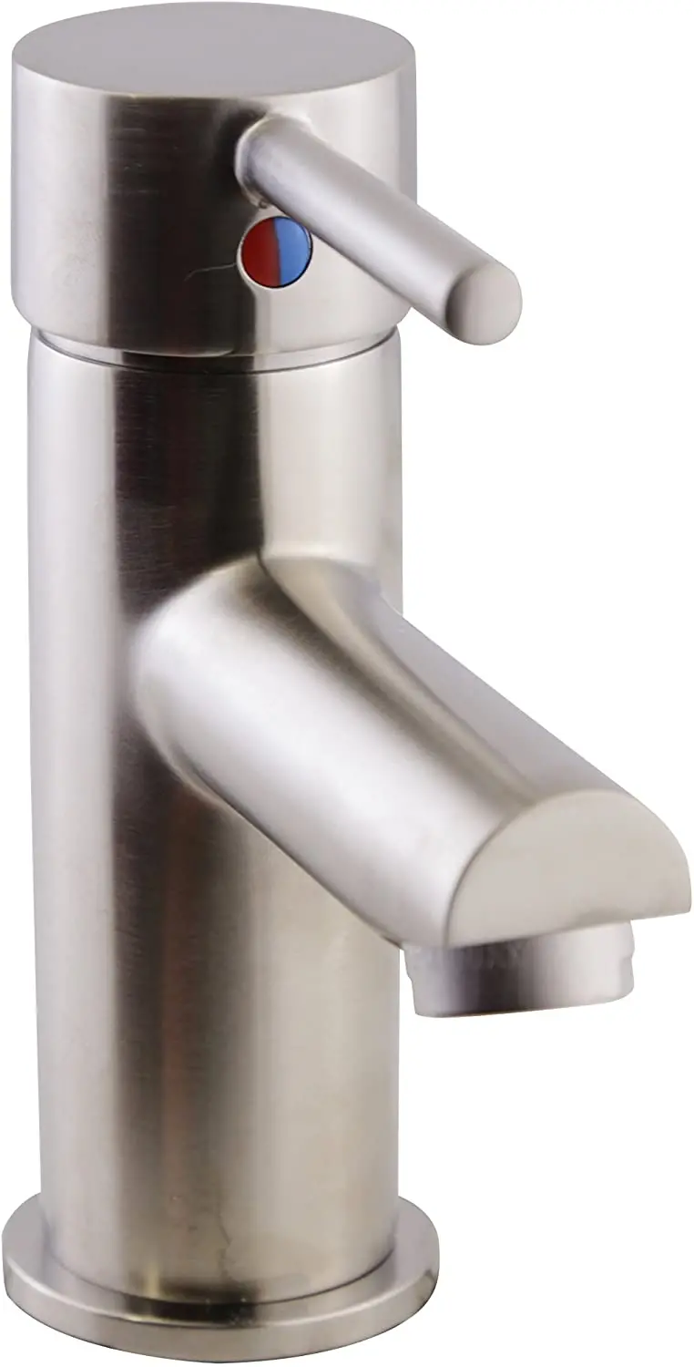 Design House Eastport Vessel Bathroom Faucet – Satin Nickel Finish (Model 817072) 1