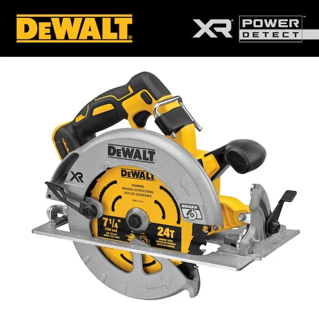 Dewalt Xr 20V 7-1/4-Inch Cordless Circular Saw – Power Detect Technology 1