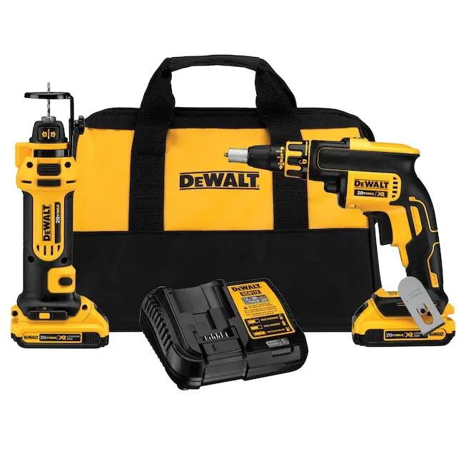 Dewalt Xr 20V Max Brushless 2-Piece Power Tool Combo Kit (Batteries & Charger Included) 1