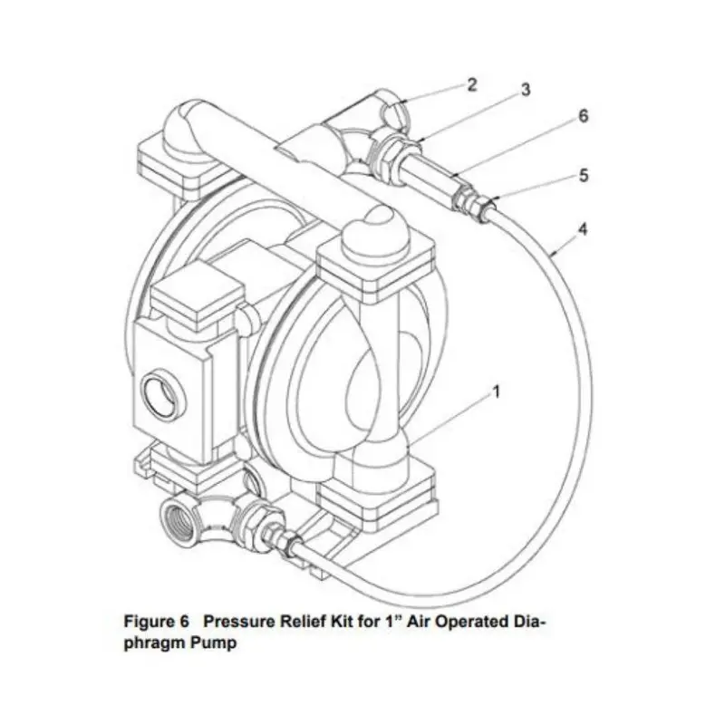 Diaphragm Pump Thermal Overpressure Protection Kit 1