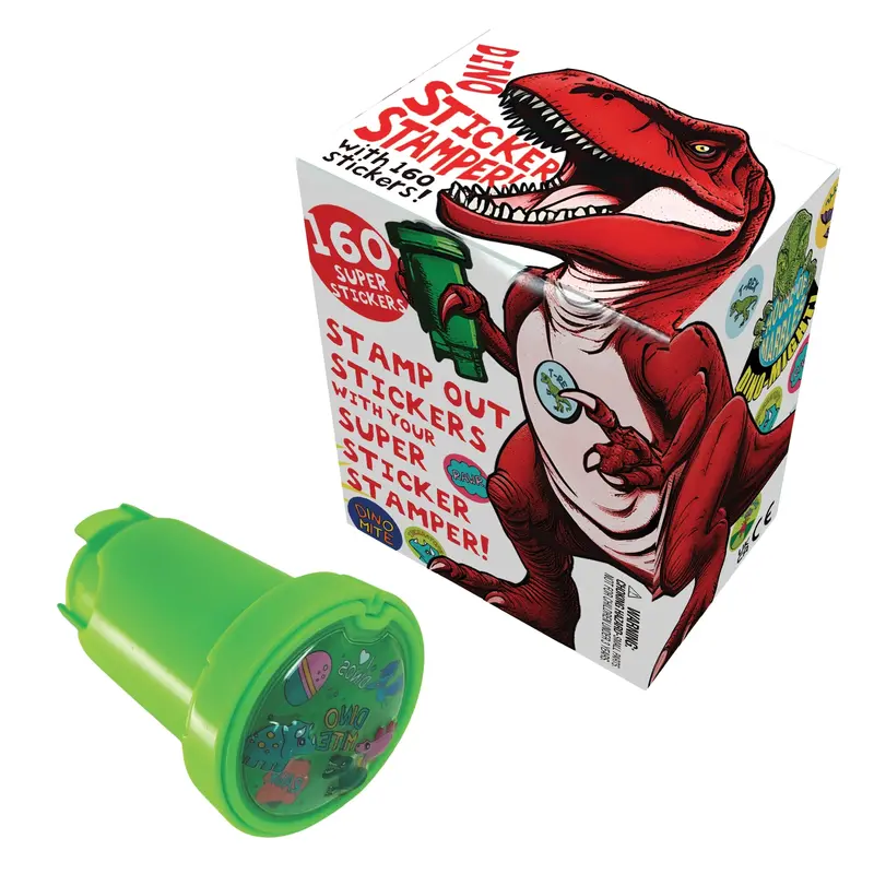 Dino-Themed Sticker And Stamper Kit 1