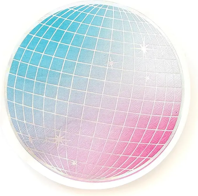 Disco Ball Themed Lunch Napkins 1