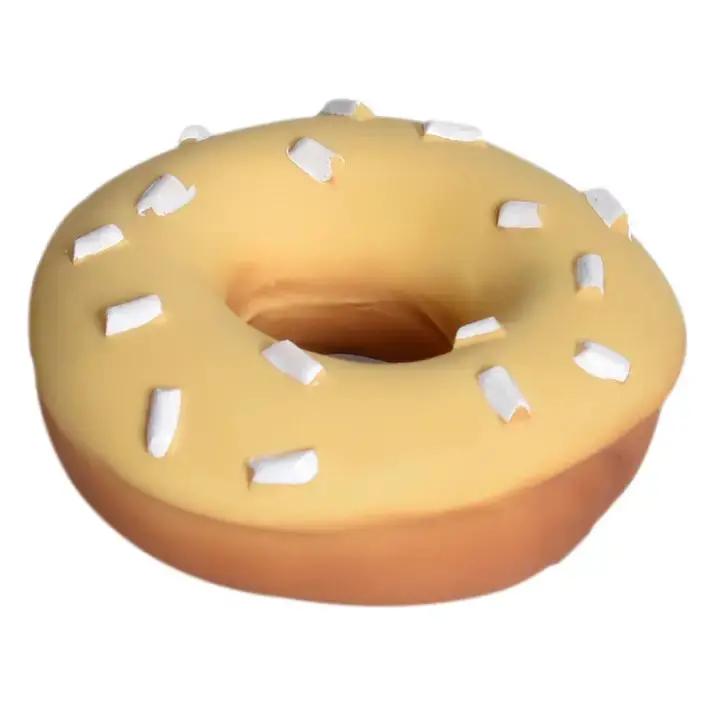 Donut-Shaped Organic Rubber Teether For Infants 1
