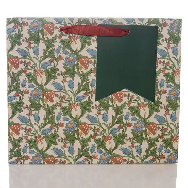 Earth-Themed Mushroom Design Medium Gift Bag 1