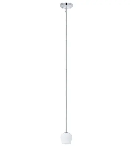 Eglo Carda 1-Light Wall Sconce With Geometric Silhouette And Neutral Finish 1