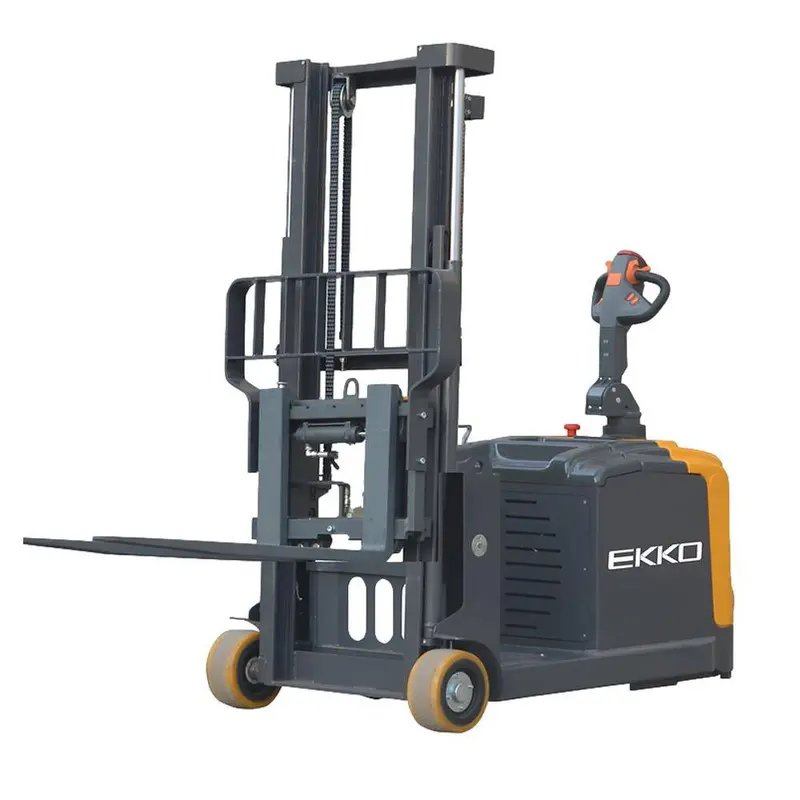 Ekko Ek14S-130 Side-Shift Walkie Stacker – 3300 Lb Capacity 1