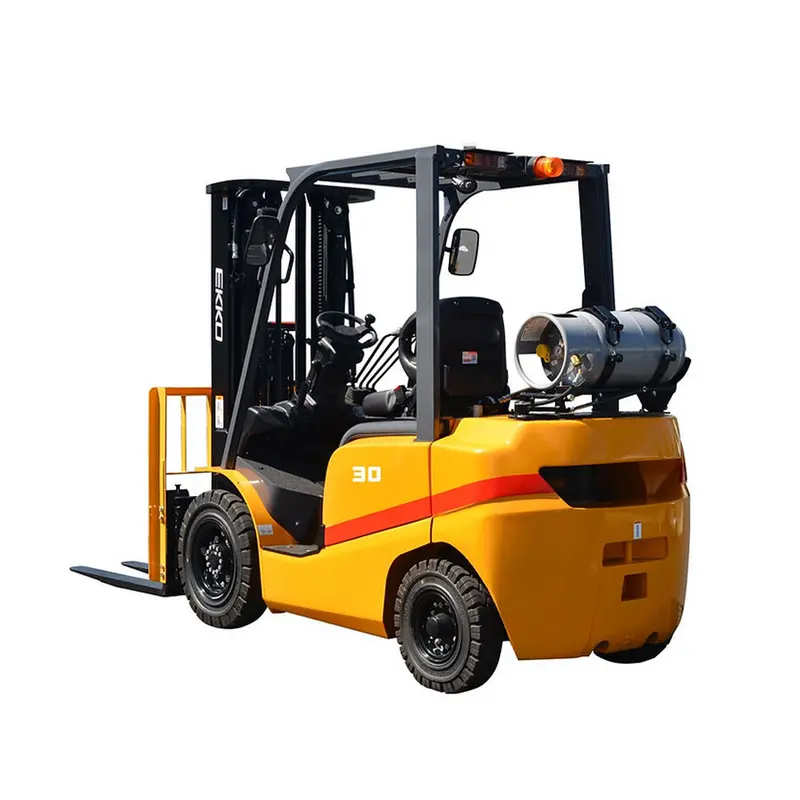 Ekko Ek30Tlp Lpg Forklift – 6000 Lb, Solid Pneumatic Tires, 185″ Lift 1